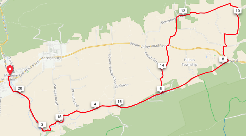 Applebutter Loop Map